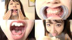[Very fetish tooth/throat/face licking observation &amp; flexibility exercises! 】Nana