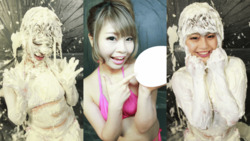 Messy Fun with Kaede FUTABA : Creamy Delights!!