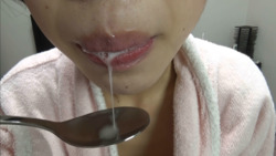 Amateur girl&#39;s spit tongue play ~Hinata edition~