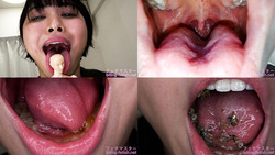[Oral fetish] Yukari Shizuki&#39;s maniac oral observation and oral fetish play! [Swallow whole]