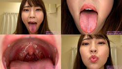 [舌戀舌戀] 仔細看看竹內夏希的情色舌頭和嘴巴