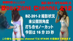 bodyzone BZ-201-STAGE2撮影状況