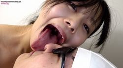 Second half ⑫ Yuno Kisaragi has a lot of saliva, slimy saliva, phlegm and gastric juice in the bathroom! ? Handjob!
